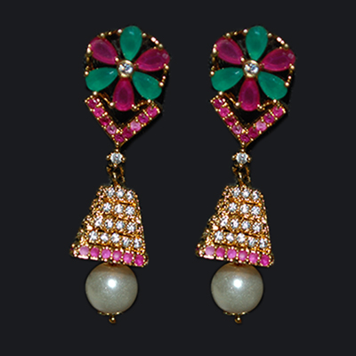 "American Diamonds  (Eartops) - MGR-875-001 - Click here to View more details about this Product
